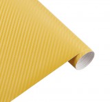 kütyübazár Karbon fólia, autófólia (127 x 15 cm) Sárga
