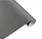 kütyübazár Karbon fólia, autófólia (127 x 15 cm) Szürke