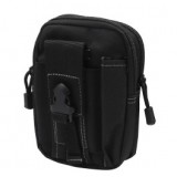 kütyübazár Katonai övtáska fekete