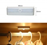 kütyübazár LED-es szekrényvilágítás meleg fényű, usb