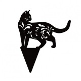 kütyübazár Macskás kerti dekoráció Sétáló macska