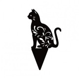 kütyübazár Macskás kerti dekoráció Ülő macska