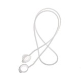 kütyübazár Nyakba akasztható szilikon pánt Samsung Galaxy Buds Plus-hoz - fehér