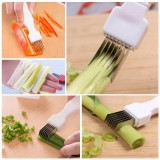 kütyübazár Szeletelő és aprító konyhai kés védőtokkal