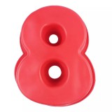 kütyübazár Szilikon tortaforma - Számos 8