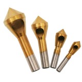 kütyübazár Titán Bevonatú Süllyesztő Fúrószár Készlet (4 db)