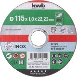 KWB 49712115 AKKU-TOP EXTRA INOX 150 x 22,23 x 1,2 mm vágótárcsa