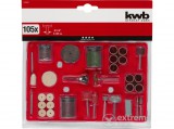 KWB PROFI gravírozó készlet 105 db 3 mm