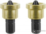KWB PROFI PZ2 csavar behajtó bit 2 db 1,4" ISO1173 C6.3