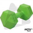 Kézisúlyzó cementes Aktivsport 2 kg zöld