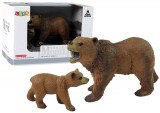 KicsiKocsiBolt 2 db figurás készlet Grizzly medve kölyökkel 12332