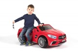 KicsiKocsiBolt Mercedes SL65 piros LCD kijelzős 12V  elektromos kisautó nyitható ajtókkal,2,4GHz szülői távirányítóval EVA kerekekkel 3751 4442