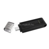 Kingston DT 70 Pendrive 64GB USB-C 3.2 Gen 1 (fekete) (DT70/64GB)