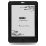 Koobe NovelBook HD Shine 6" E-book olvasó 8GB Black KNSE