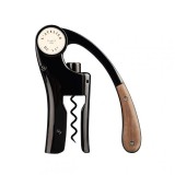 L'Atelier du Vin 95512 Oeno Motion Black and Wood karos dugóhúzó - matt fekete fa markolattal