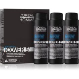 L’Oréal Professionnel Homme Cover 5' színező hajfesték 3 db árnyalat 6 Dark Blond  3x50 ml
