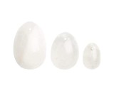 La Gemmes Yoni - gésagolyó szett - kvarc (3db)