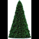 LAALU Deluxe karácsonyfa - Bernard fenyő, 500 cm (LAU-500B)