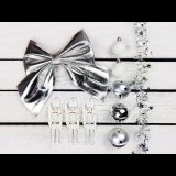 LAALU Ezüst katonák díszkészlet, max. 100 cm fákhoz (LAU-2226-OZM)