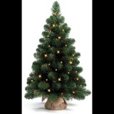 LAALU karácsonyfa cserépben LED világítással - Narnia, 45 cm (LAU-1288)