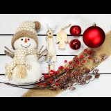 LAALU karácsonyi díszek - Az erdő titkai készlet, 240 - 270 cm fákhoz (LAU-2307-OR)