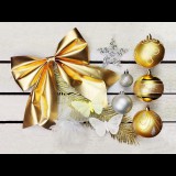 LAALU karácsonyi díszek - Ragyogó elegancia készlet, 240 - 270 cm fákhoz (LAU-2237-OR)