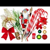 LAALU karácsonyi díszek - Santa Claus készlet, 240 - 270 cm fákhoz (LAU-2401-OR)