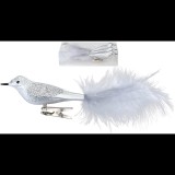 LAALU készlet: Ezüst madár, 20 cm, 3 db (LAU-1885)