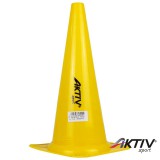 Labdarúgó bója teli Aktivsport 38 cm sárga