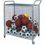 Labdatartó kocsi zárható 100x62x100 cm – PRO-Sport