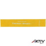 Láberősítő gumihurok Trendy gyenge sárga