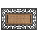 Lábtörlő 45x75 cm, ornament, panama