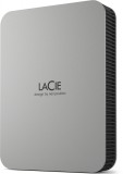 LaCie 5TB 2,5" USB3.1 Type-C Moon Silver STLP5000400