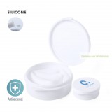 Ladix antibakteriális szilikon szívószál, 25,5 cm - PP tokban