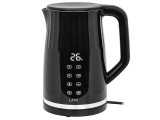 LaFe TempSense, 2200 W, 1.7 l, Duplafalú, Érintésvezérlés, Műanyag-Rozsdamentes acél, Elektromos vízforraló