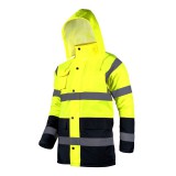 lahti pro munkavédelmi kabát láthatósági bélelt xl/ sárga