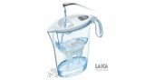 Laica vízszűrő ajándékszett: Stream Line mechanikus vízszűrő kancsó fehér színben 6db univerzális bi-flux szűrőbetéttel (J996050)