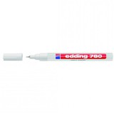 Lakkmarker 0,8mm, kerek Edding 780 fehér
