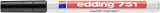 Lakkmarker, 1-2 mm, EDDING "751", fekete