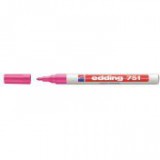 Lakkmarker, 1-2 mm, EDDING "751", rózsaszín