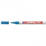 Lakkmarker, 1-2 mm, EDDING "751", világoskék