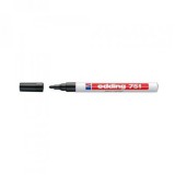 Lakkmarker 1-2mm, kerek Edding 751 fekete