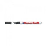 Lakkmarker 1-2mm, kerek Edding 751 fekete