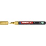 Lakkmarker 1-2mm, kerek Edding 791 arany