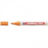 Lakkmarker, 2-4 mm, EDDING "750", narancssárga