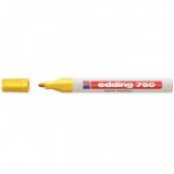 Lakkmarker, 2-4 mm, EDDING "750", sárga