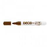 Lakkmarker, 2-4 mm, ICO "Decomarker" barna