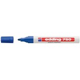 Lakkmarker 2-4mm, kerek Edding 750 kék