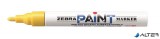 Lakkmarker, 3 mm, ZEBRA "Paint marker", sárga