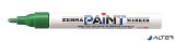 Lakkmarker, 3 mm, ZEBRA "Paint marker", zöld